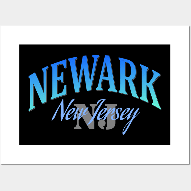 City Pride: Newark, New Jersey Wall Art by Naves